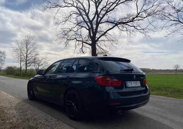 BMW Seria 3 cena 49500 przebieg: 262000, rok produkcji 2014 z Trzebnica małe 79